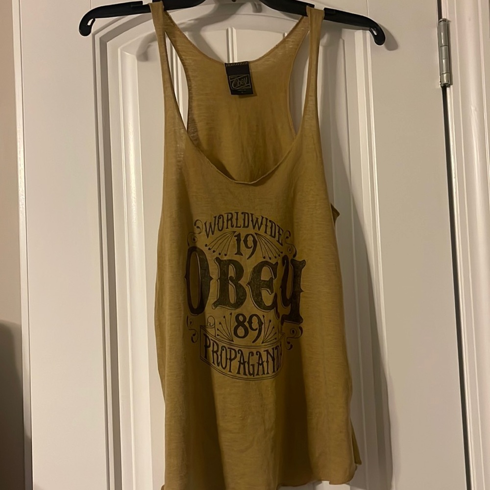 Obey tank.